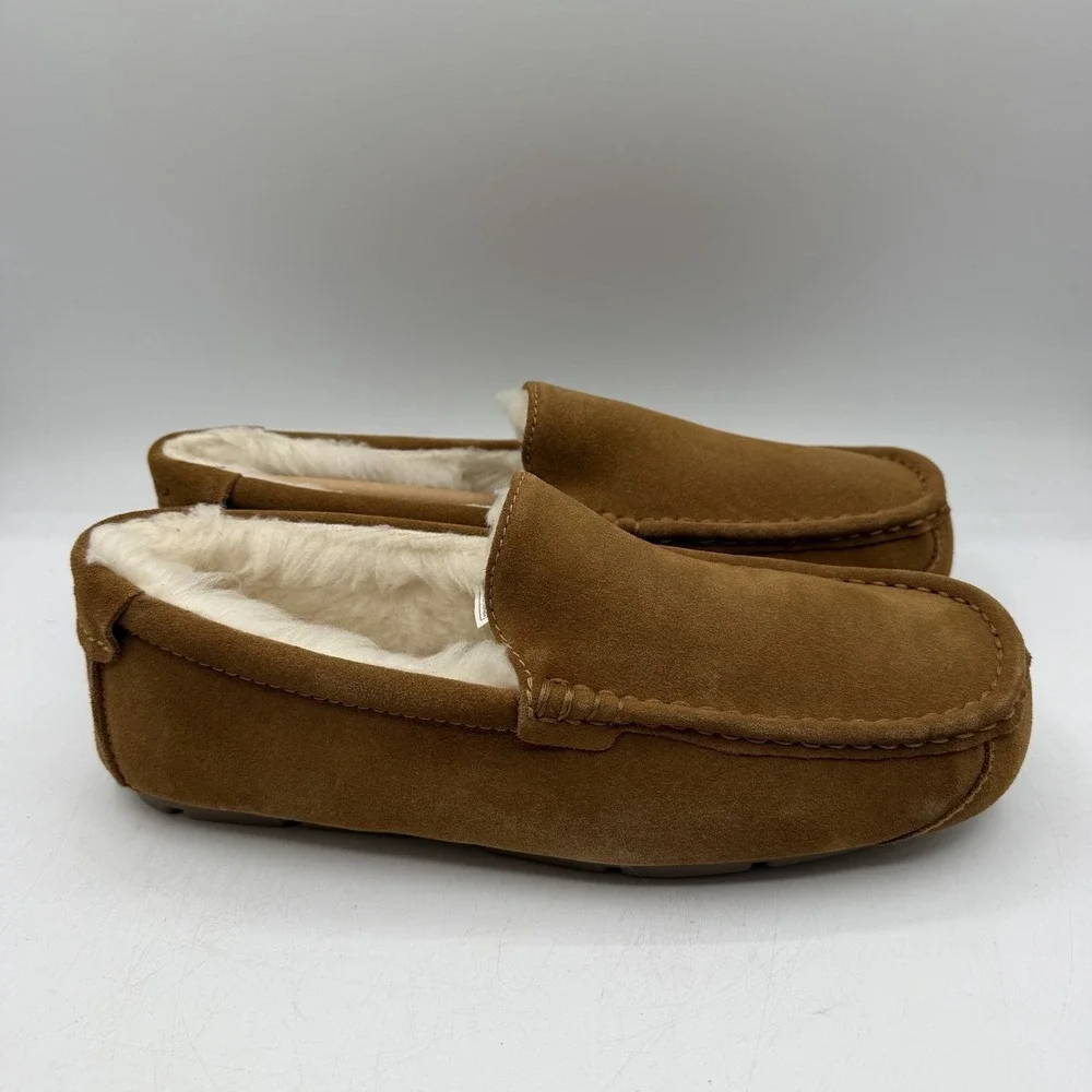 Koolaburra by UGG Tipton Slippers Mens Sz 9 Chestnut Slip On‎ Shoes Moccasins
